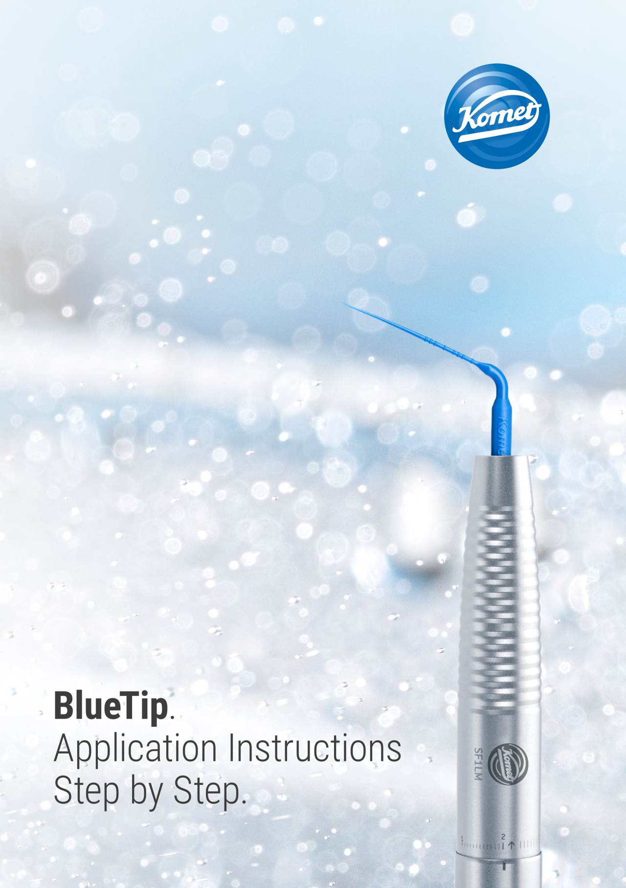komet-dental-sonicline-bluetip-flyer-schritt-anleitung-englisch image 1
