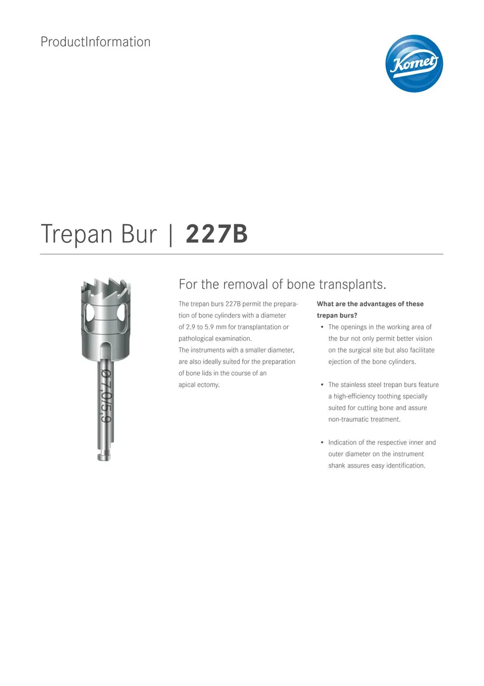 komet-dental-diao-227b-trepanbohrer-knochentransplantat image 1