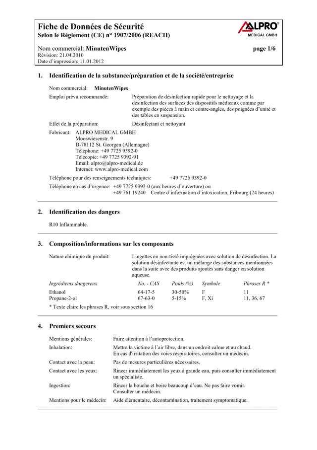 komet-dental-diao-minutenwipes-sdb-alpro-desinfektion image 1