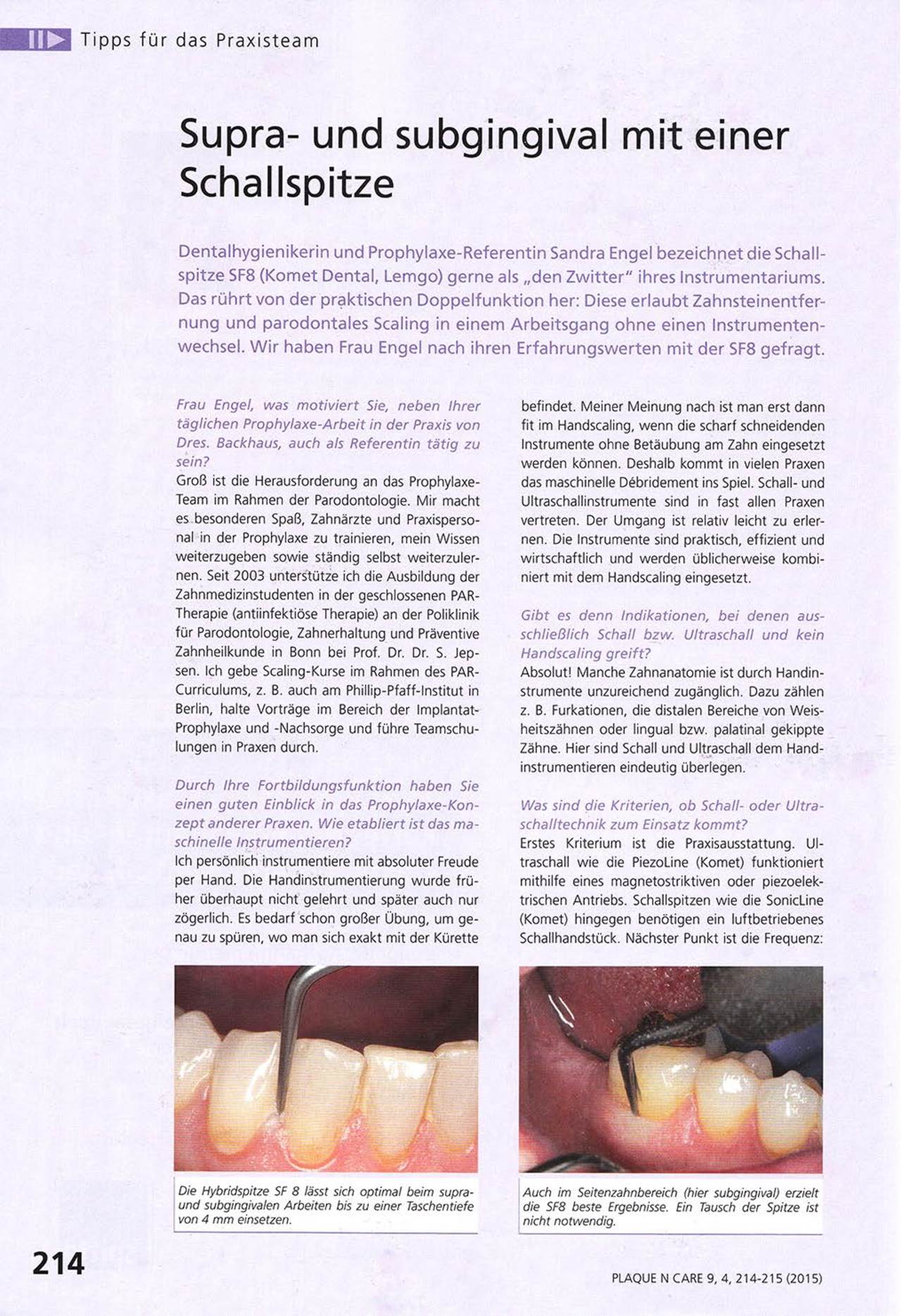 komet-dental-sonicline-fachbericht-schallspitze-prophylaxe image 1