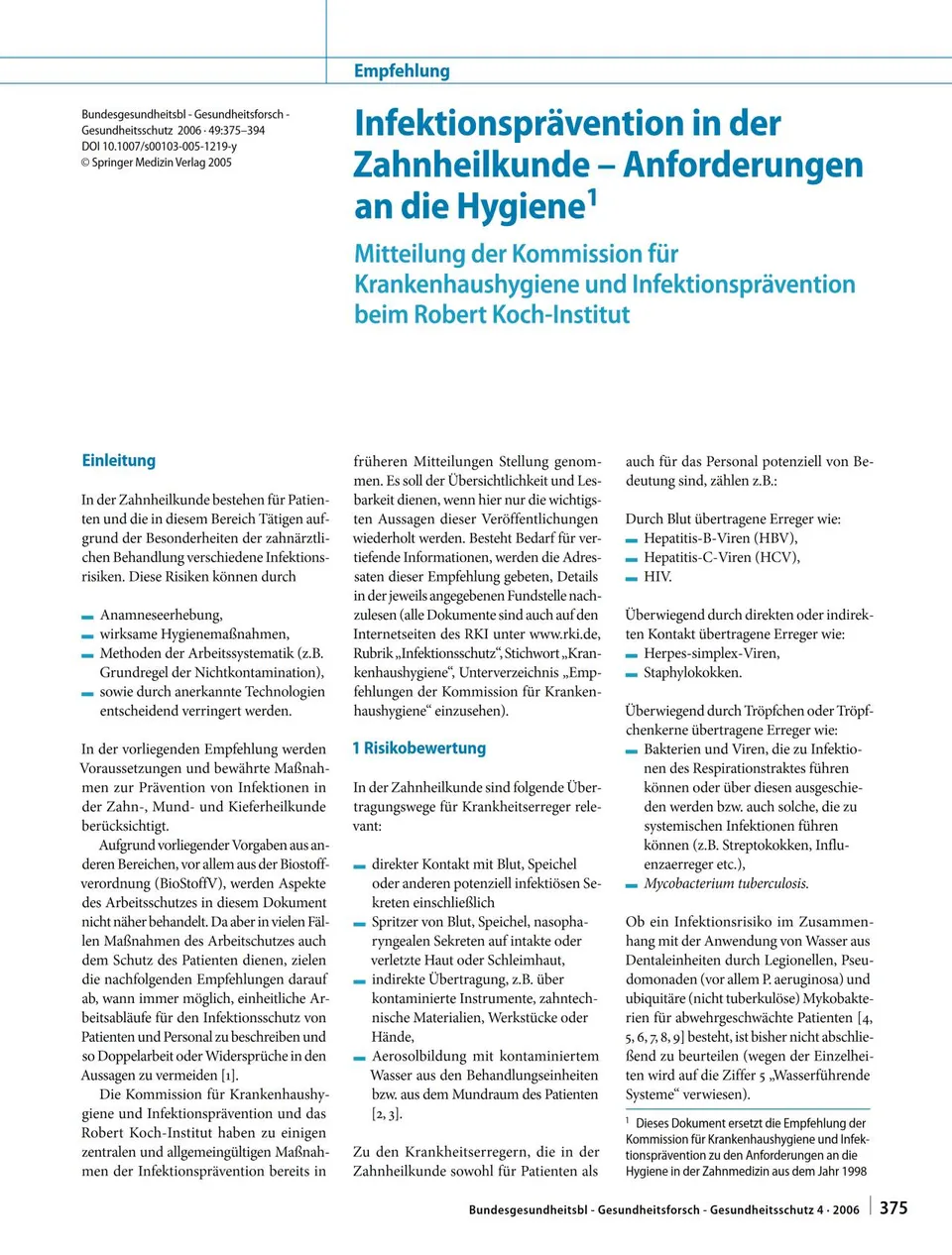 komet-diao-info-rki-empfehlung-hygiene-zahnheilkunde image 1