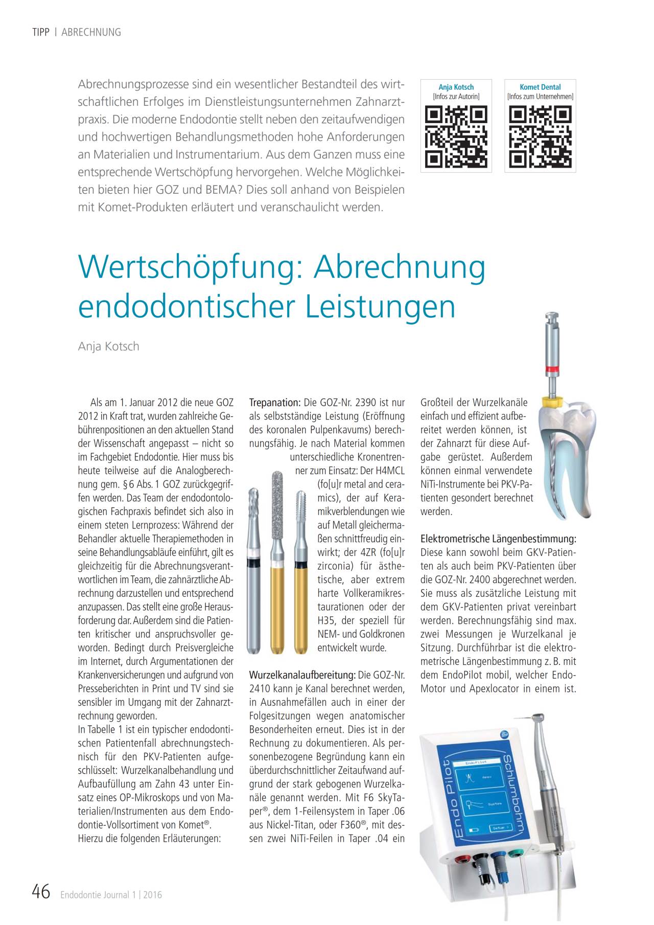 komet-dental-fq-abrechnung-endodontie-fachbericht-leistungen image 1
