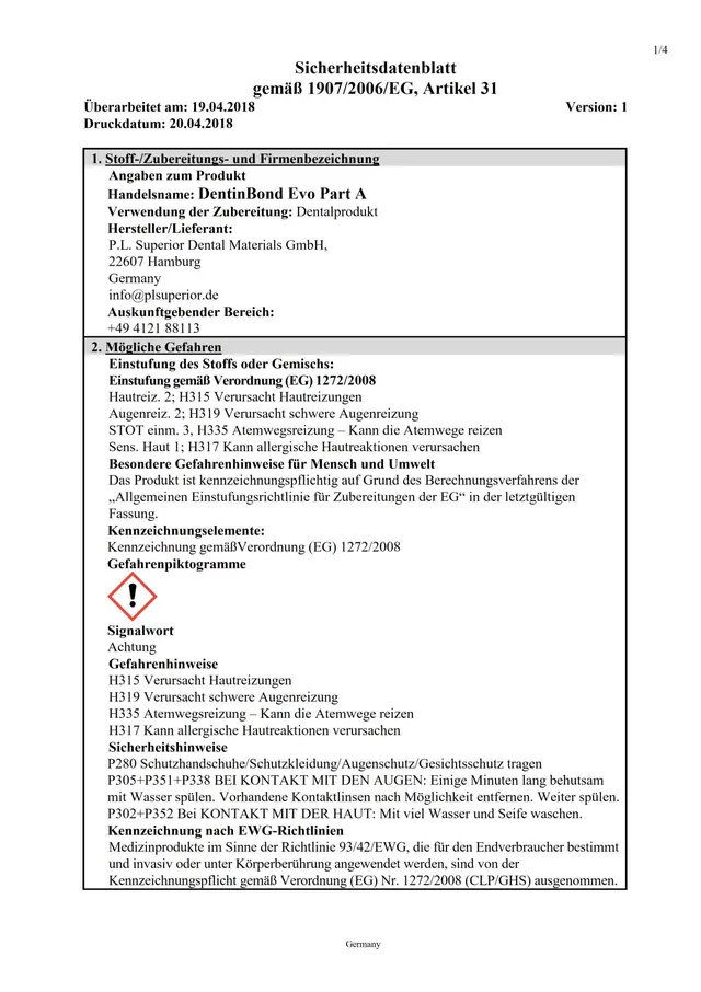 komet-dental-dentinbond-evo-sicherheitsdatenblatt-sdb-pdf image 1