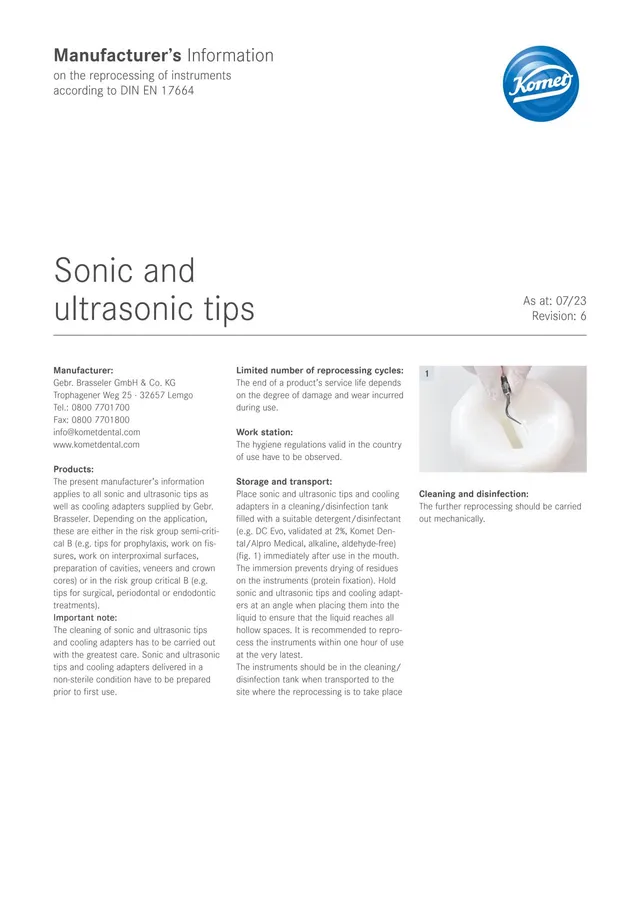 komet-dental-sonicline-herstellerinfo-schall-ultraschall-ans-tze image 1