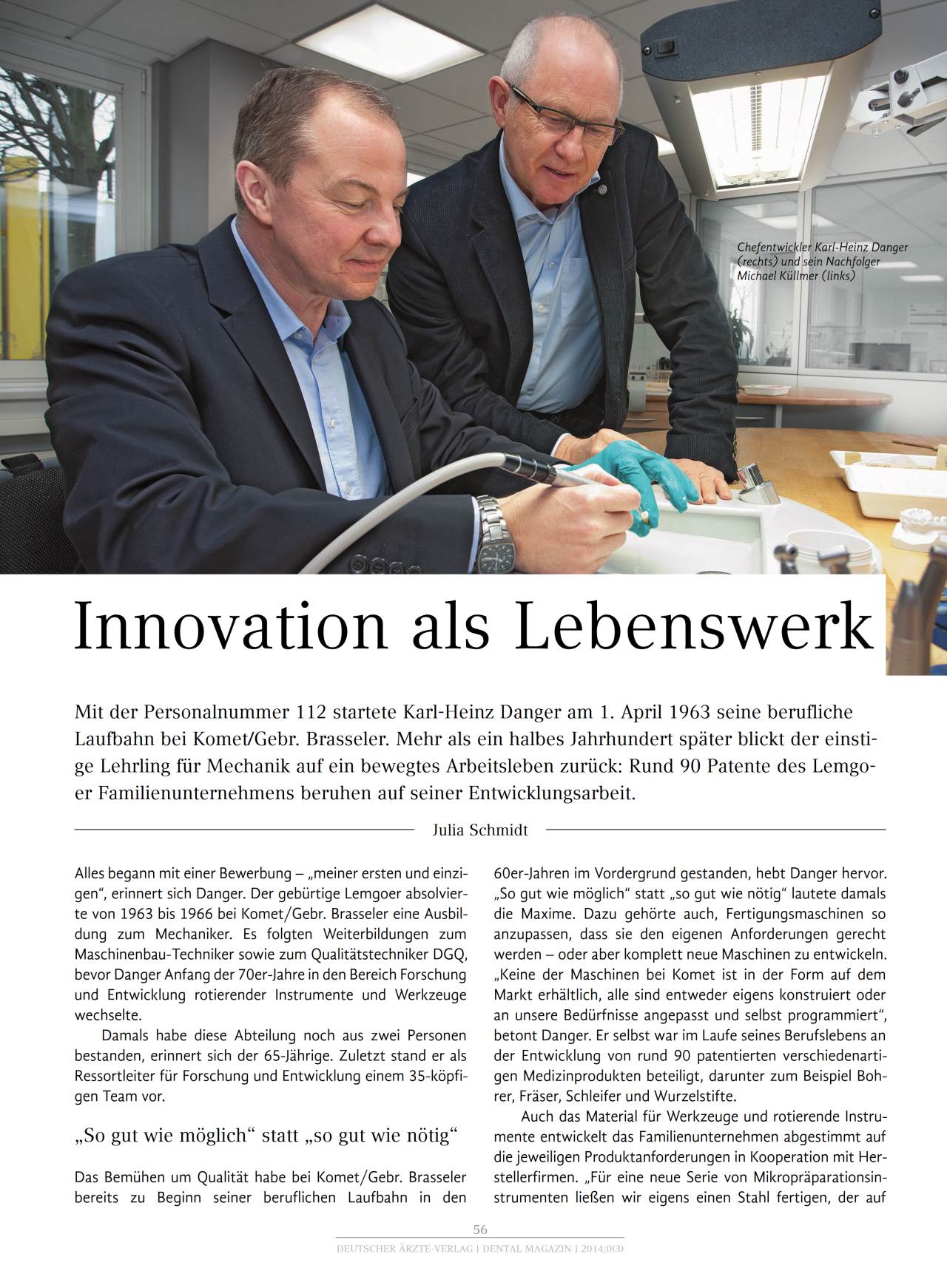 komet-diao-fachbericht-innovation-als-lebenswerk-dm-2014 image 1