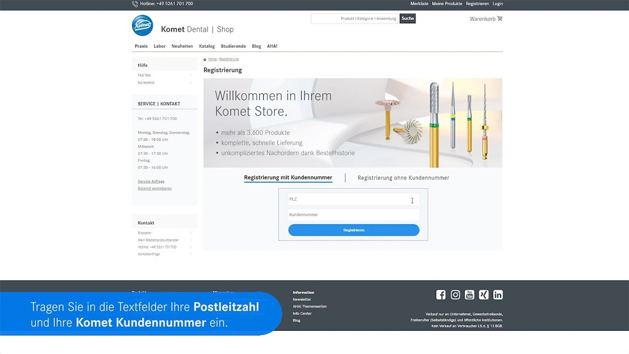 komet-diao-video-onlineshop-tutorials-kundenregistrierung image 1
