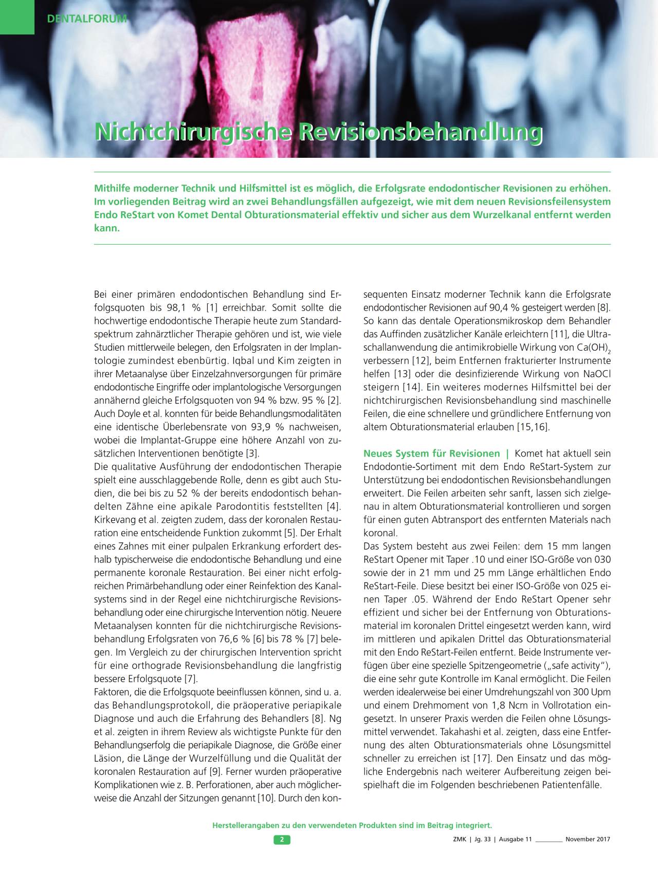 komet-dental-fq-fachbericht-nichtchirurgische-revisionsbehandlung image 1