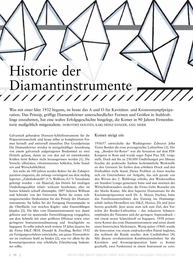 komet-dental-diao-historie-der-diamantinstrumente-fachbericht image 1