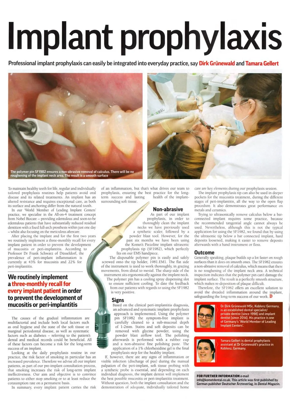 komet-ceradrill-fachbericht-implantatprophylaxe-praxisintegration image 1