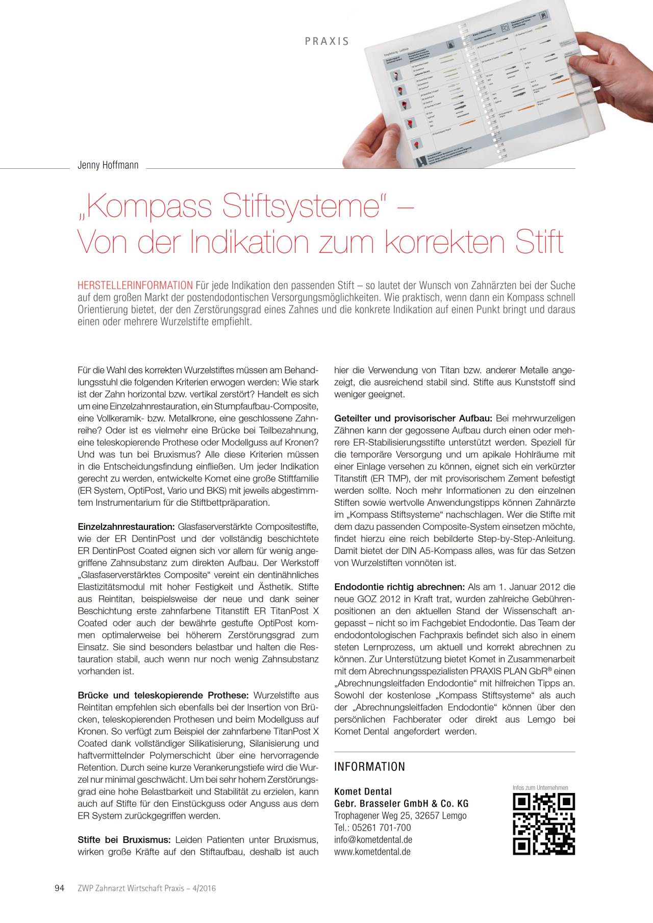 komet-dental-cerapost-kompass-stiftsystem-fachbericht-pdf image 1