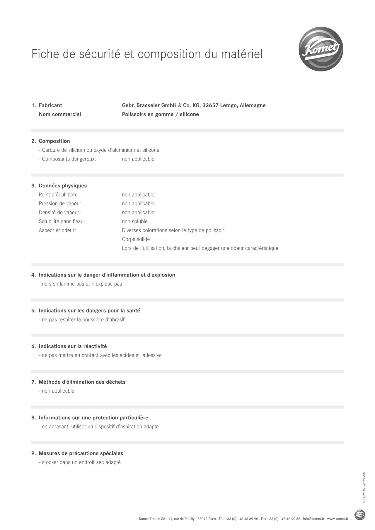komet-diao-sicherheitsdatenblatt-gummipolierer-silikon image 1