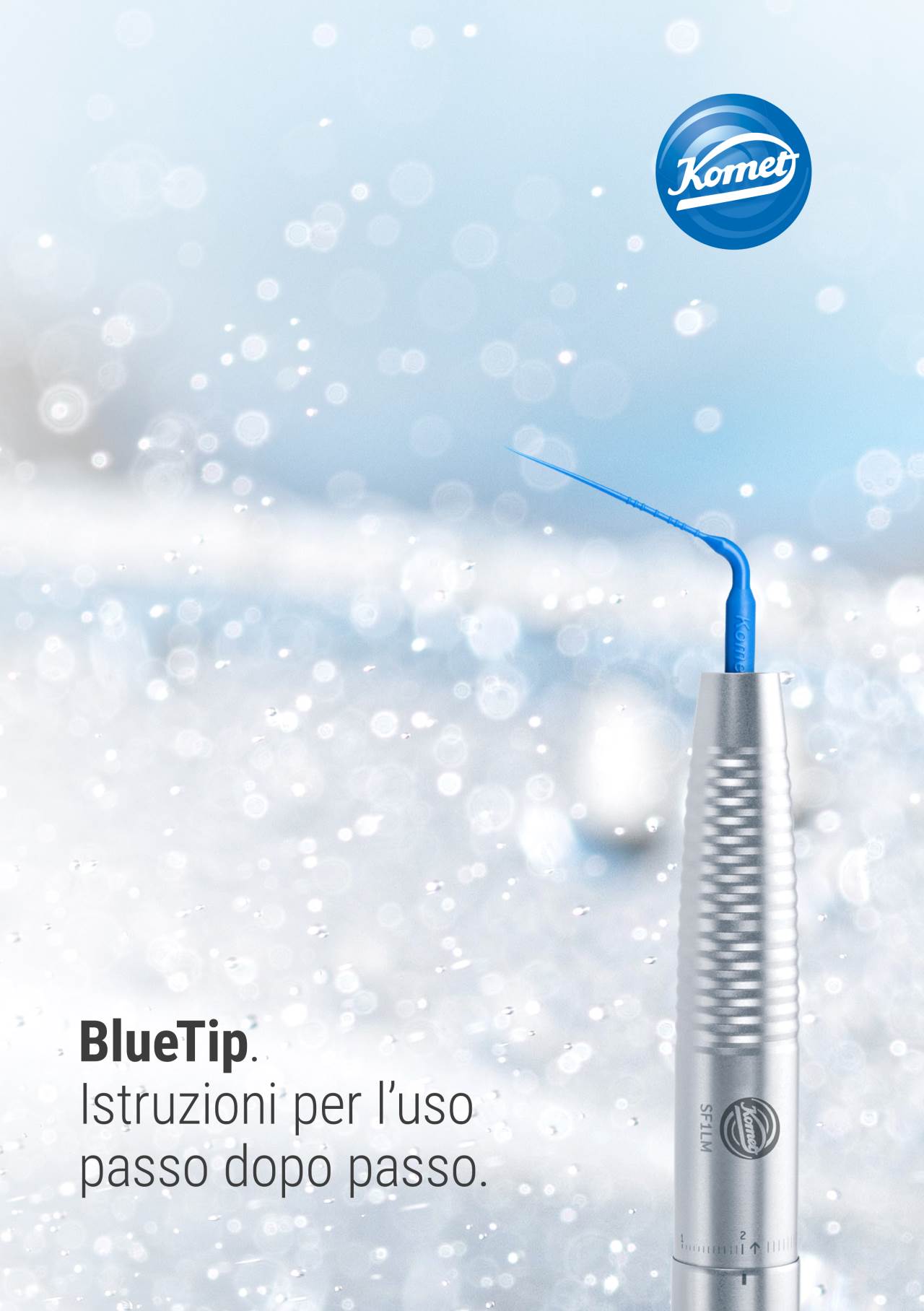 komet-dental-sonicline-bluetip-flyer-schritt-anleitung-italienisch image 1