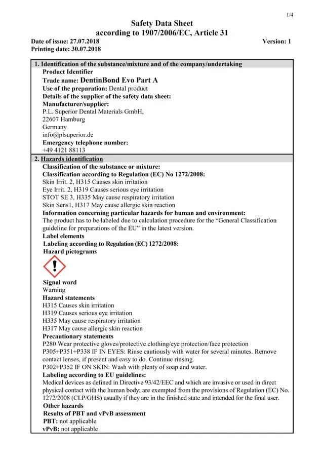 komet-dental-diao-dentinbond-evo-sicherheitsdatenblatt image 1