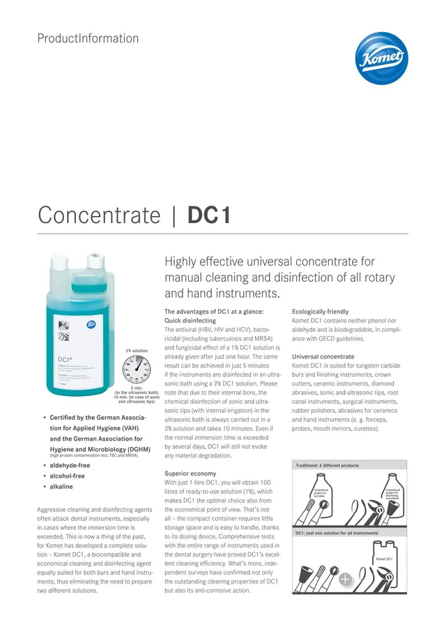 komet-dental-dc1-desinfektionskonzentrat-manuelle-aufbereitung image 1