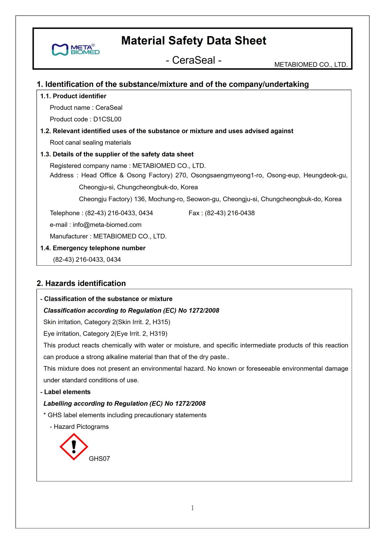 komet-bioseal-ceraseal-sicherheitsdatenblatt-msdb-sealer image 1