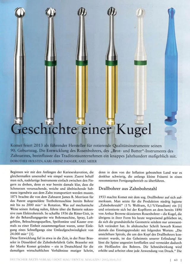 komet-dental-diao-geschichte-einer-kugel-fachbericht-rosenbohrer image 1
