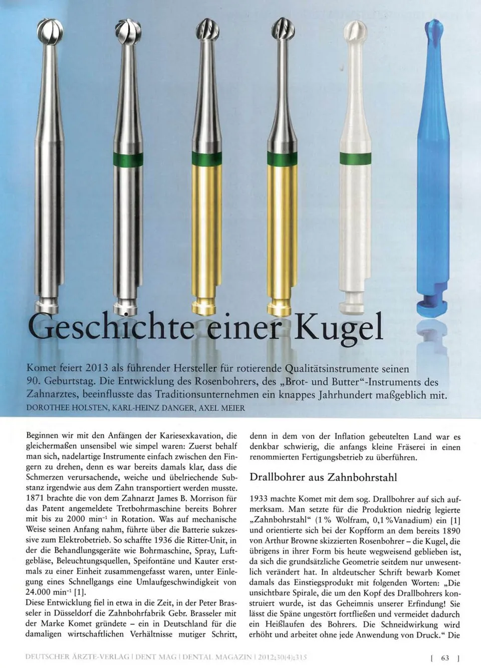 komet-dental-diao-geschichte-einer-kugel-fachbericht-rosenbohrer image 1