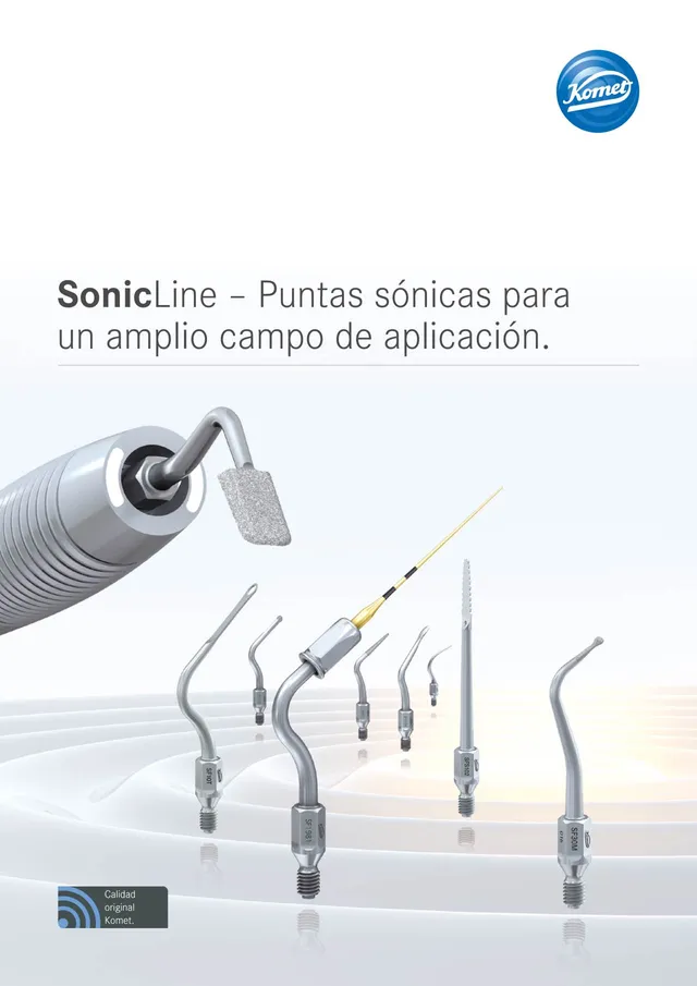 komet-sonicline-brosch-re-schallspitzen-spanisch image 1