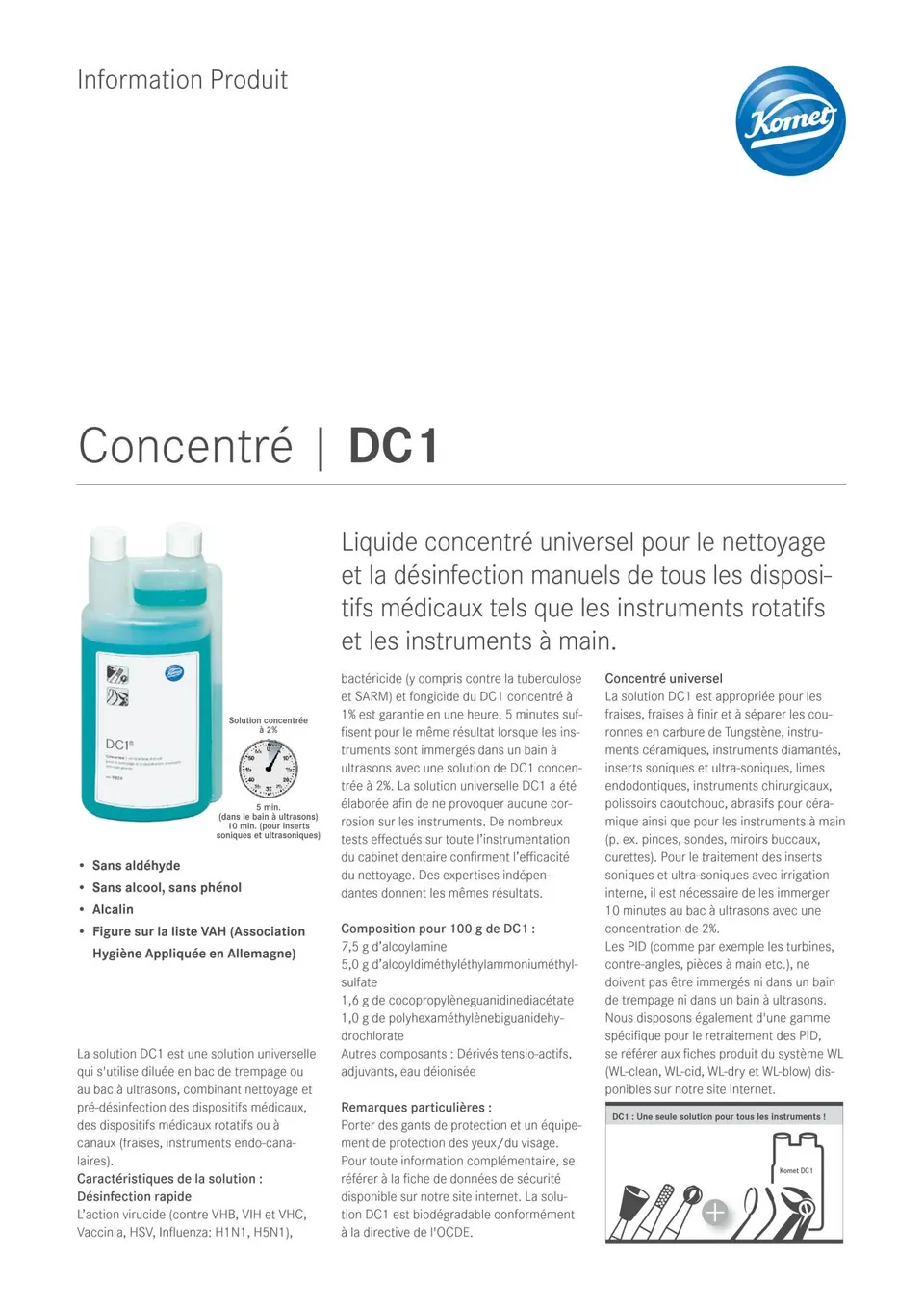 komet-dc1-produktinformation-dental-instrument-modell-dc1 image 1
