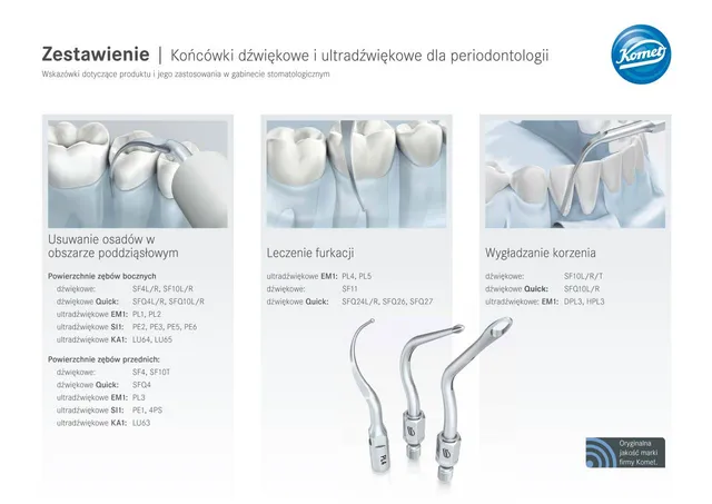 komet-dental-sonicline-kompass-schallspitzen-parodontologie image 1
