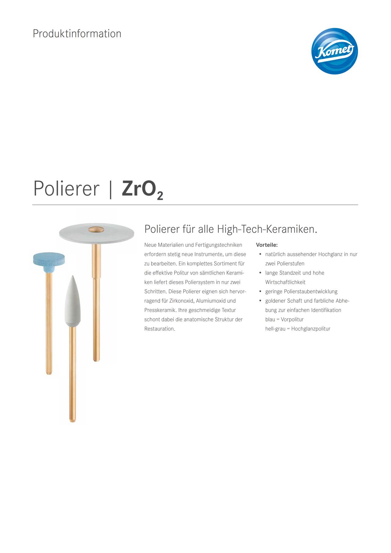 komet-art2-zro2-polierer-zirkonoxid-dental image 1