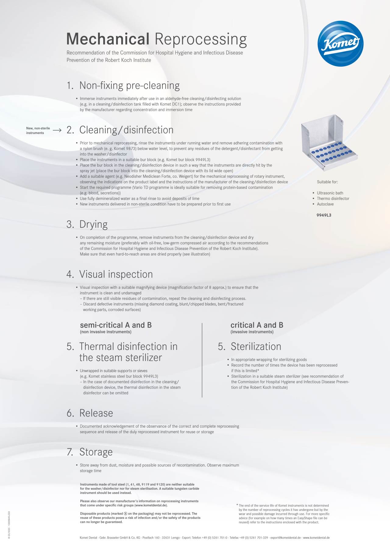 komet-dental-diao-poster-mechanische-aufbereitung-rki-empfehlung image 1