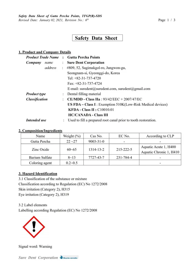 komet-dental-komet-bioseal-sicherheitsdatenblatt-guttaperchaspitzen image 1