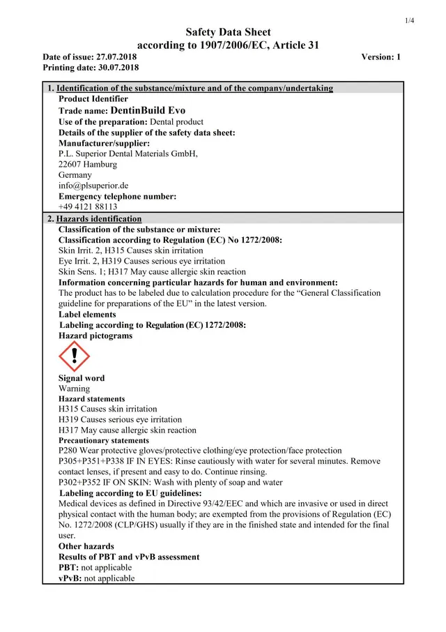 komet-dental-diao-dentinbuild-evo-sicherheitsdatenblatt-sdb image 1