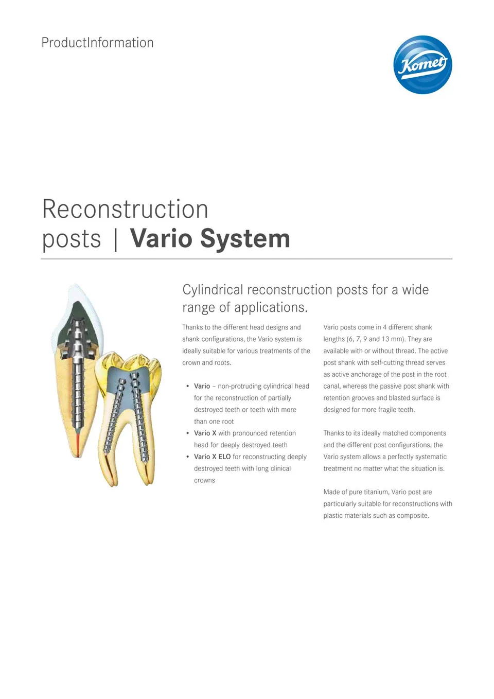 komet-cerapost-vario-system-aufbaustift-zylindrisch-vario-x image 1