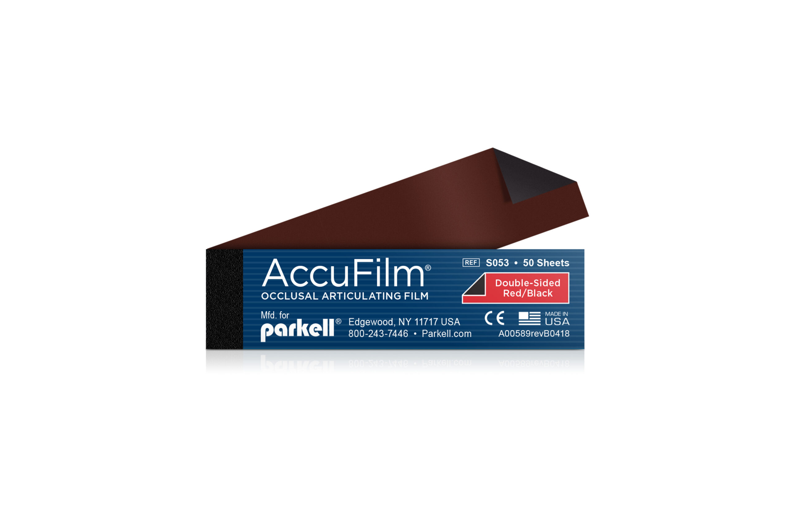 parkell-accufilm-artikulationsfolie-19-mikron-doppelseitig image 3