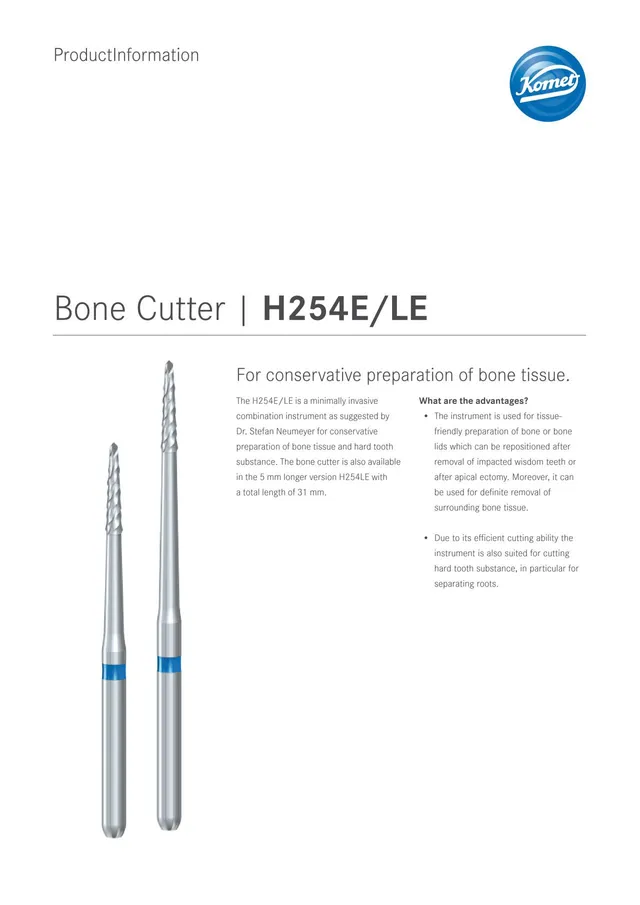 komet-ceradrill-h254e-le-knochenfr-ser-bohrer image 1