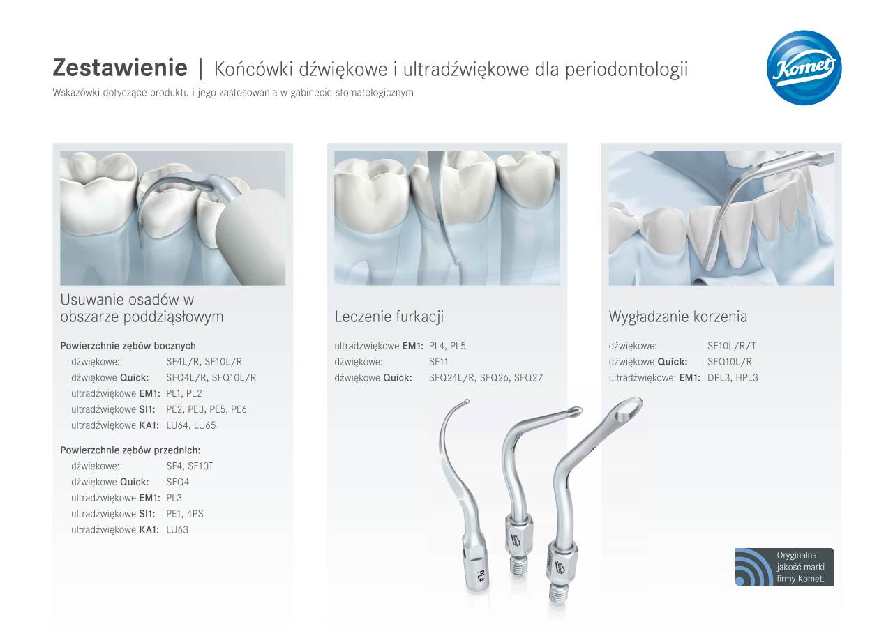 komet-dental-sonicline-kompass-schallspitzen-parodontologie image 1