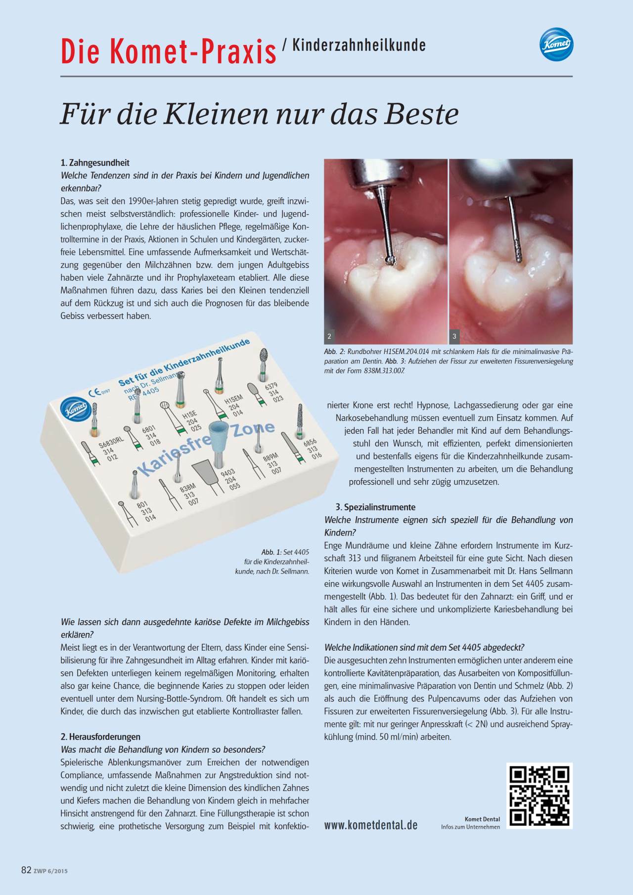 komet-dental-diao-praxisheft-kinderzahnheilkunde-2015 image 1