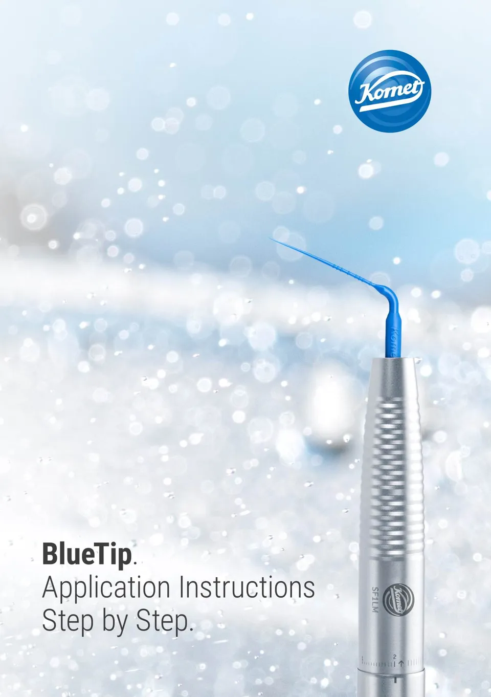 komet-dental-sonicline-bluetip-flyer-schritt-anleitung-englisch image 1