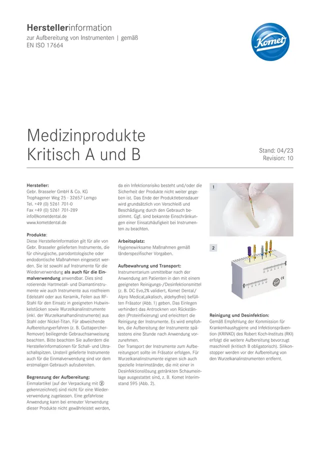 komet-diao-herstellerinformation-kritisch-a-und-b-en-iso-17664 image 1