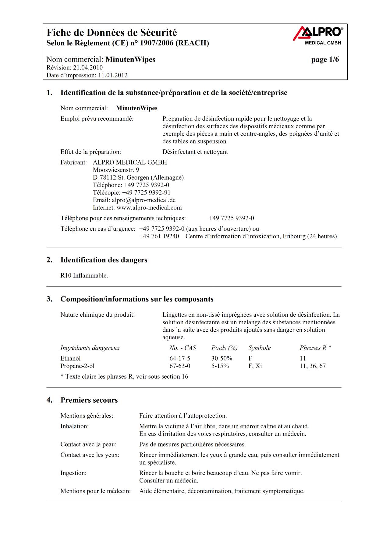 komet-dental-diao-minutenwipes-sdb-alpro-desinfektion image 1