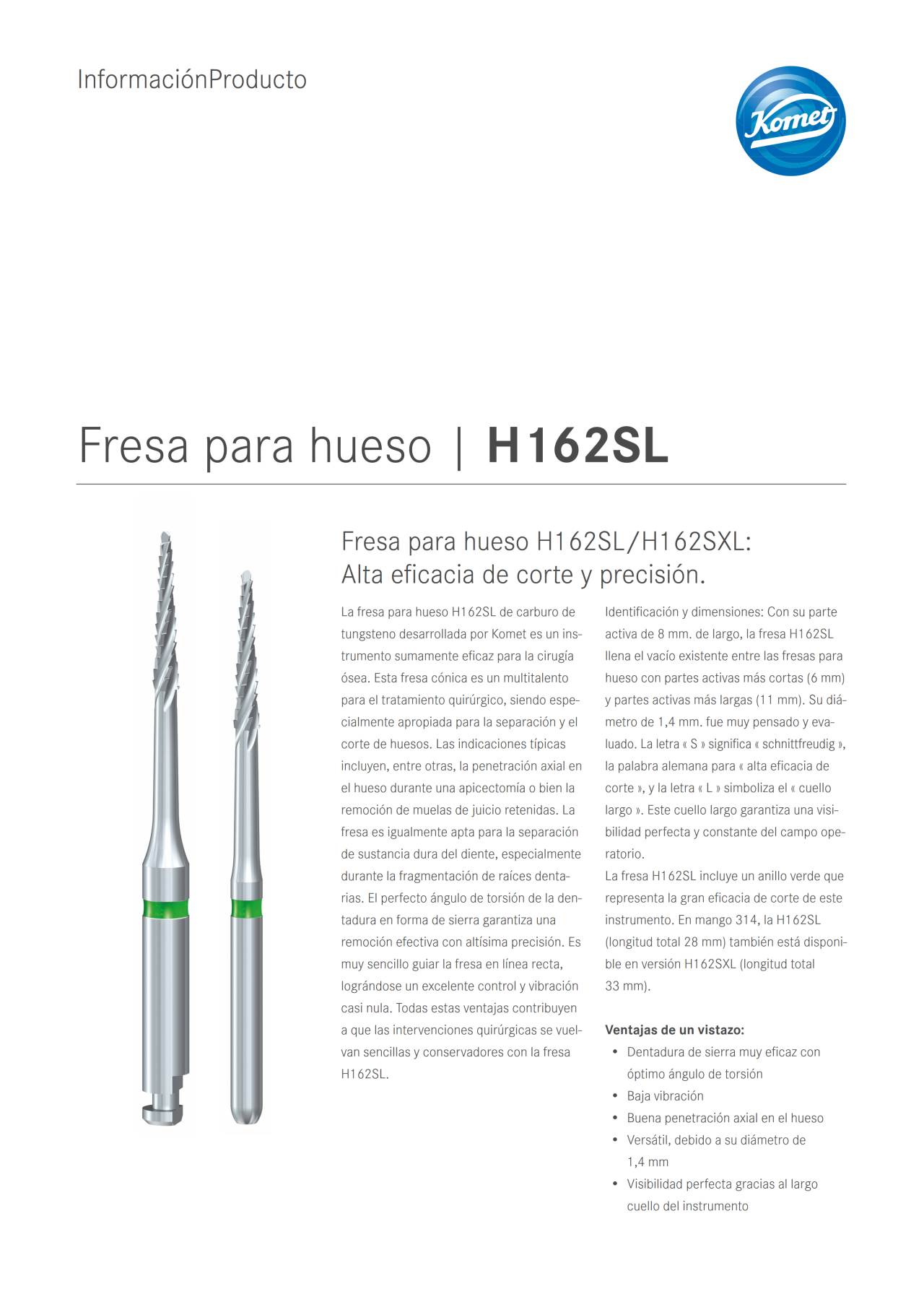 komet-ceradrill-h162sl-knochenfr-se-pr-zise image 1