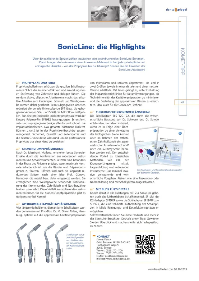 komet-diao-sonicline-komet-tipp-10-2013-brosch-re image 1