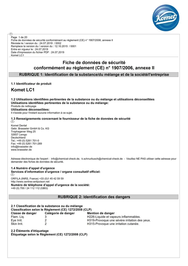 komet-dental-diao-lc1-sicherheitsdatenblatt-reinigungsprodukte image 1